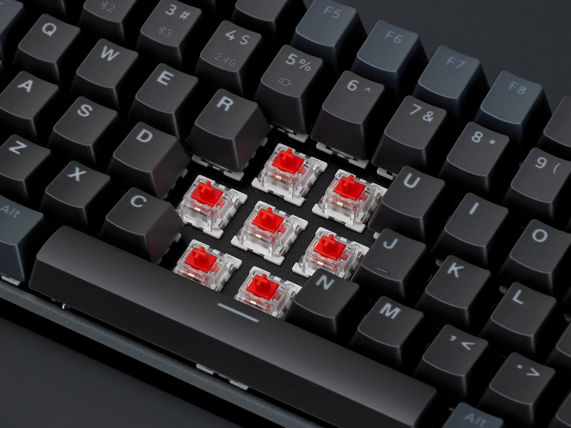 Bàn phím cơ không dây Rapoo V700-A8 Multimode DARK GREY 5