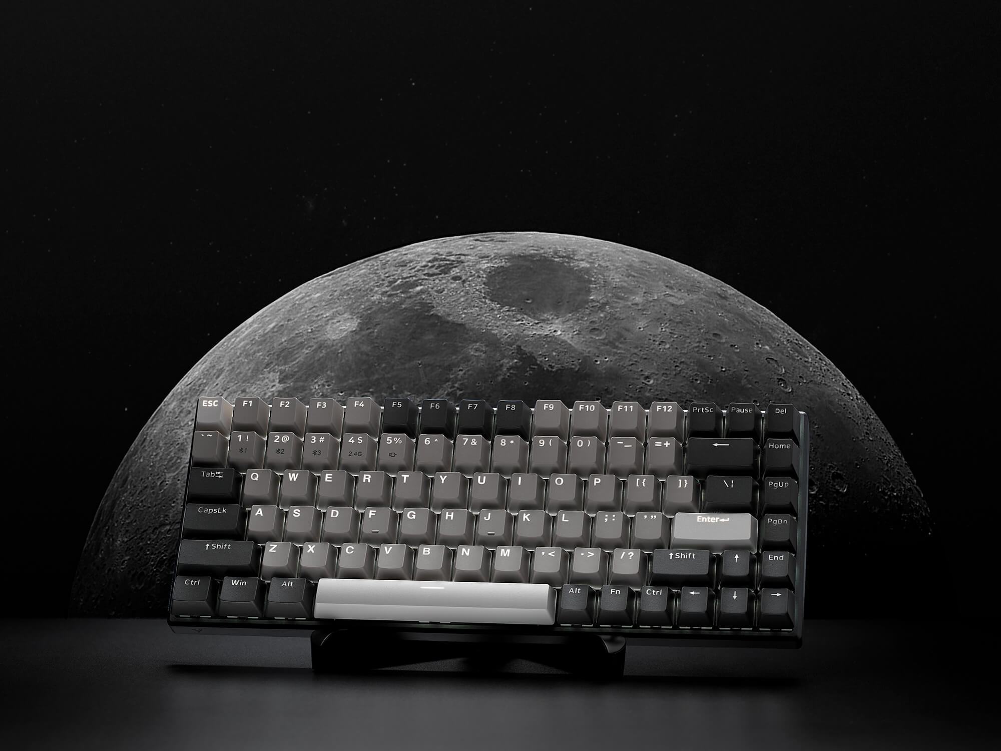 Bàn phím cơ không dây Rapoo V700-A8 Multimode White Grey 1