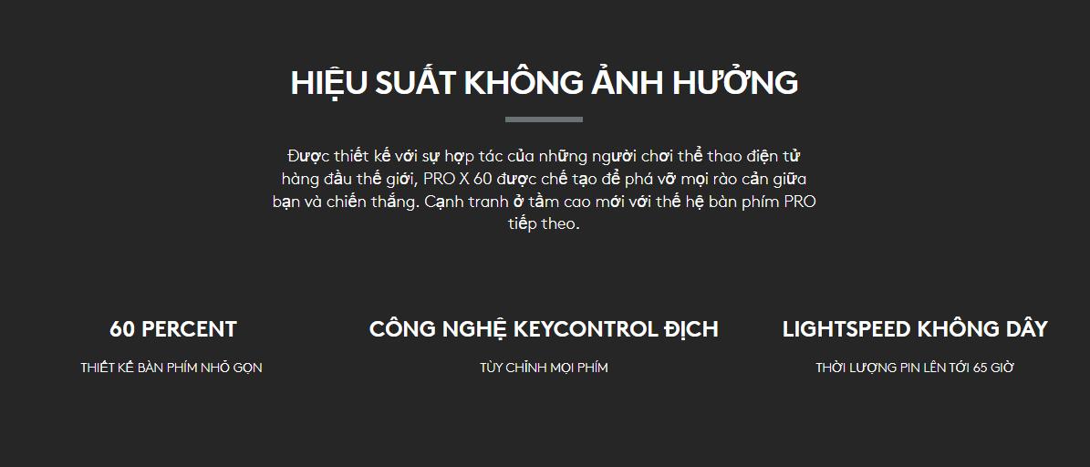 Logitech Pro X 60 Lightspeed Wireless White 1