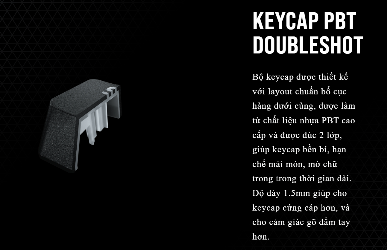 Bàn phím Corsair K70 TKL RGB Champion (USB/Speed sw) (CH-9119014-NA) 002