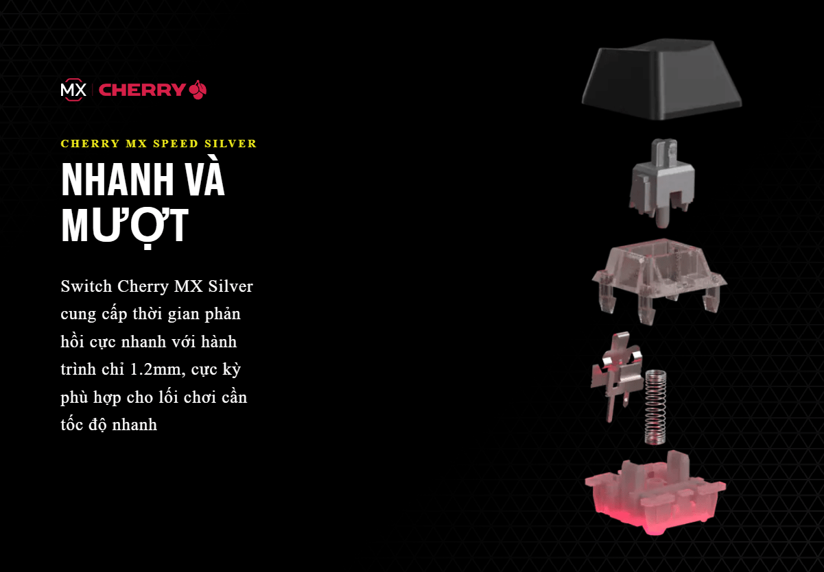 Bàn phím Corsair K70 TKL RGB Champion (USB/Speed sw) (CH-9119014-NA) 003