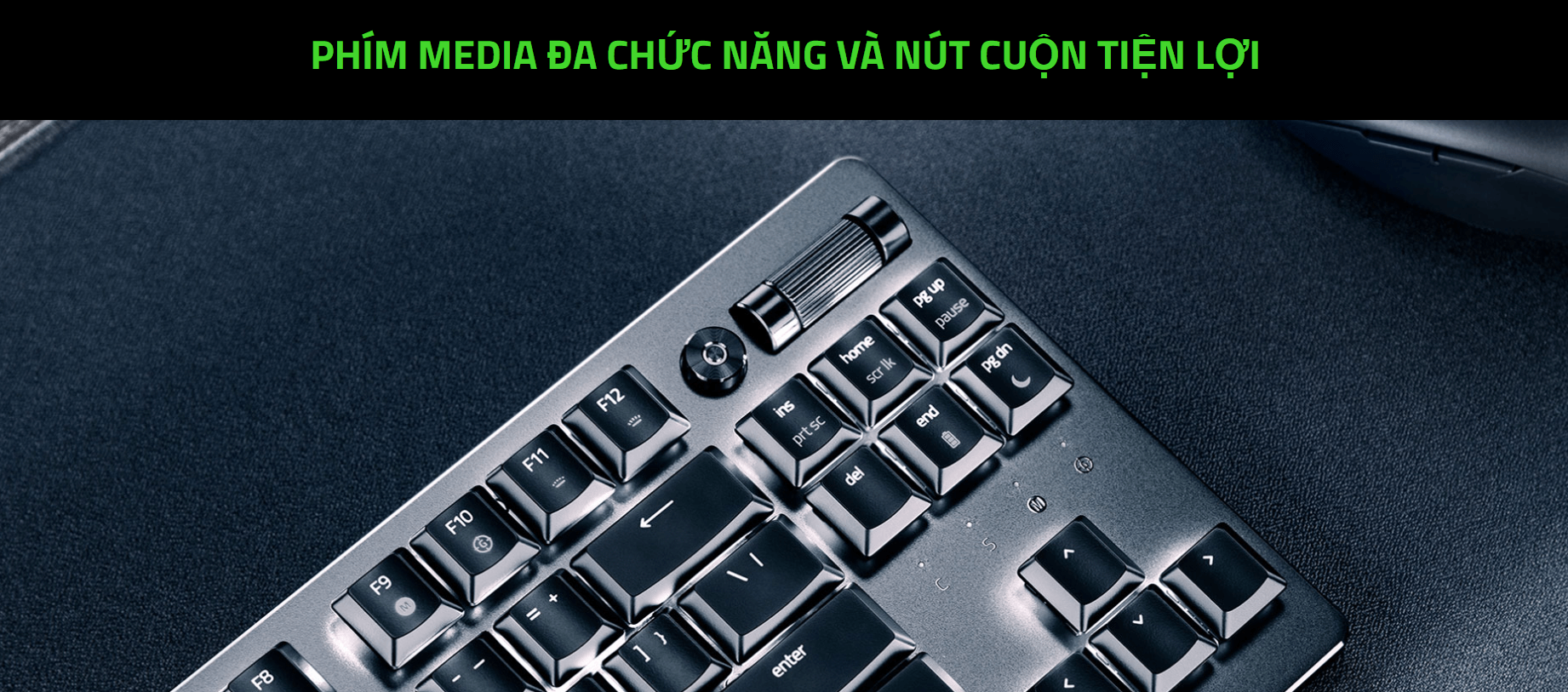 Bàn phím game không dây Razer DeathStalker V2 Pro Tenkeyless Low Profile Optical (RGB/USB/Linear Red sw) (RZ03-04370100-R3M1) 9