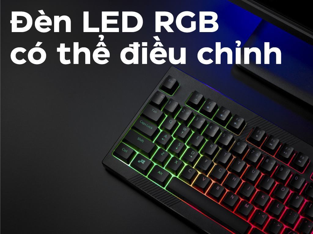 Bàn phím game Rapoo V50S đen (USB)