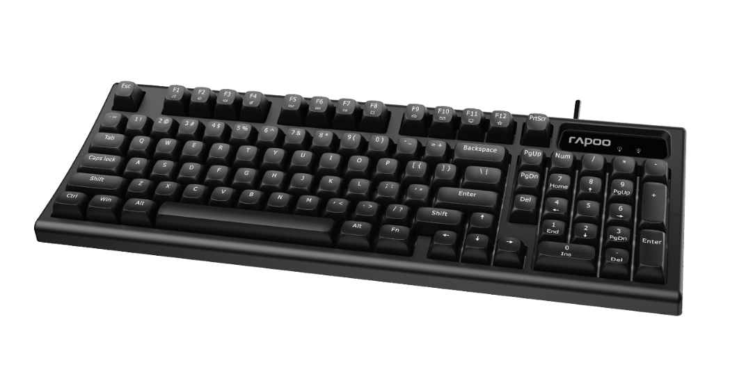 Bàn phím giả cơ gaming Rapoo NK2800 Black 4