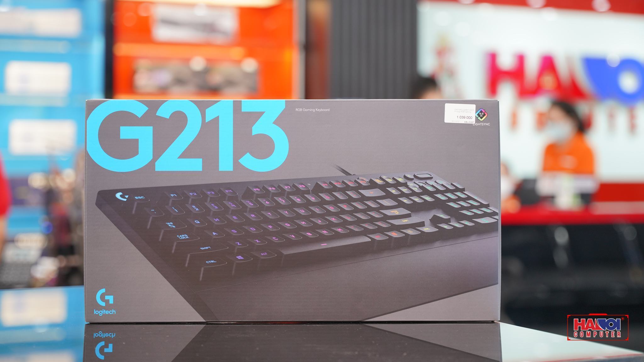 Bàn phím giả cơ Logitech G213 Prodigy RGB Gaming