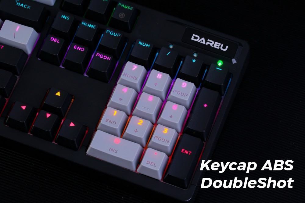 Bàn phím quang cơ Dareu EK1280X Black Grey Optical switch 4