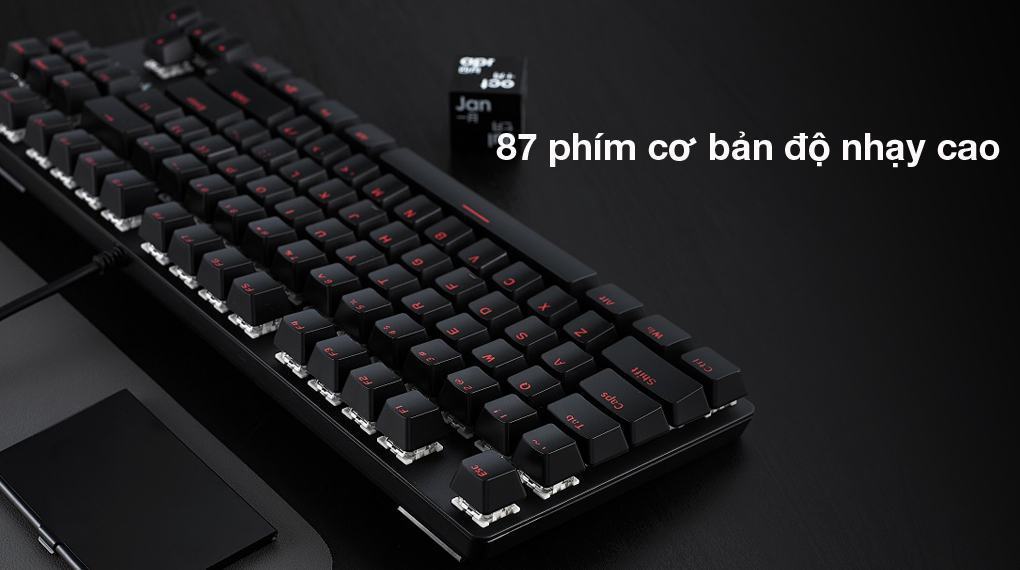 Bàn phím Rapoo V500 Alloy Red switch 2