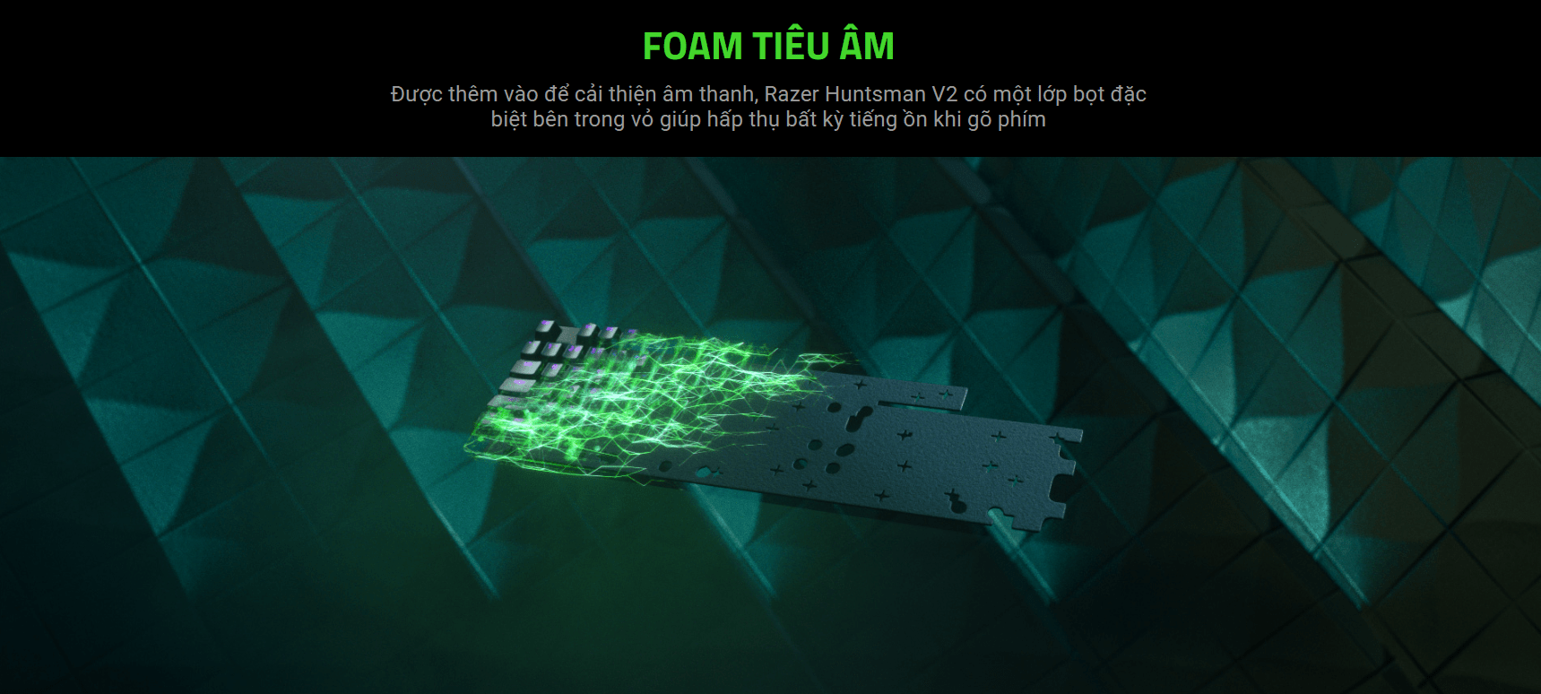 Bàn phím Razer Huntsman V2 Optical Clicky Purple sw (RZ03-03930300-R3M1) 5