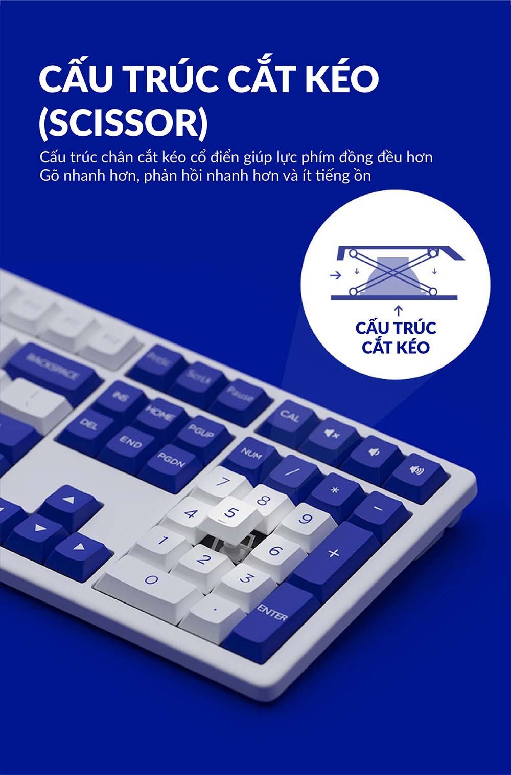 Bộ Bàn Phím chuột không dây AKKO MX108 10