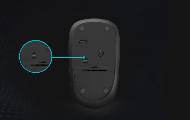 Bộ Bàn phím + Chuột không dây Rapoo 8000M Màu Trắng 5