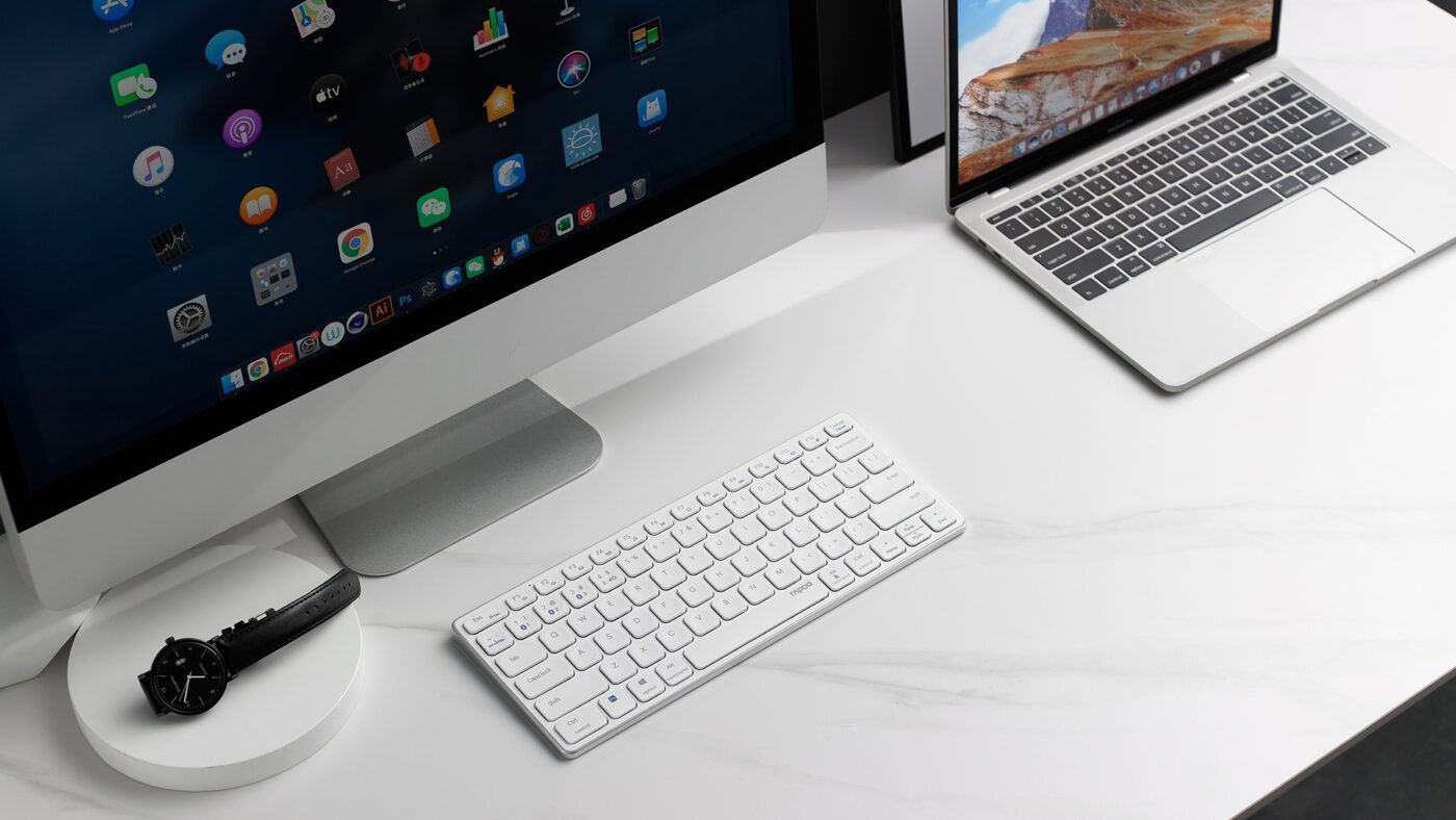 Bộ bàn phím chuột không dây Rapoo 9600M 1