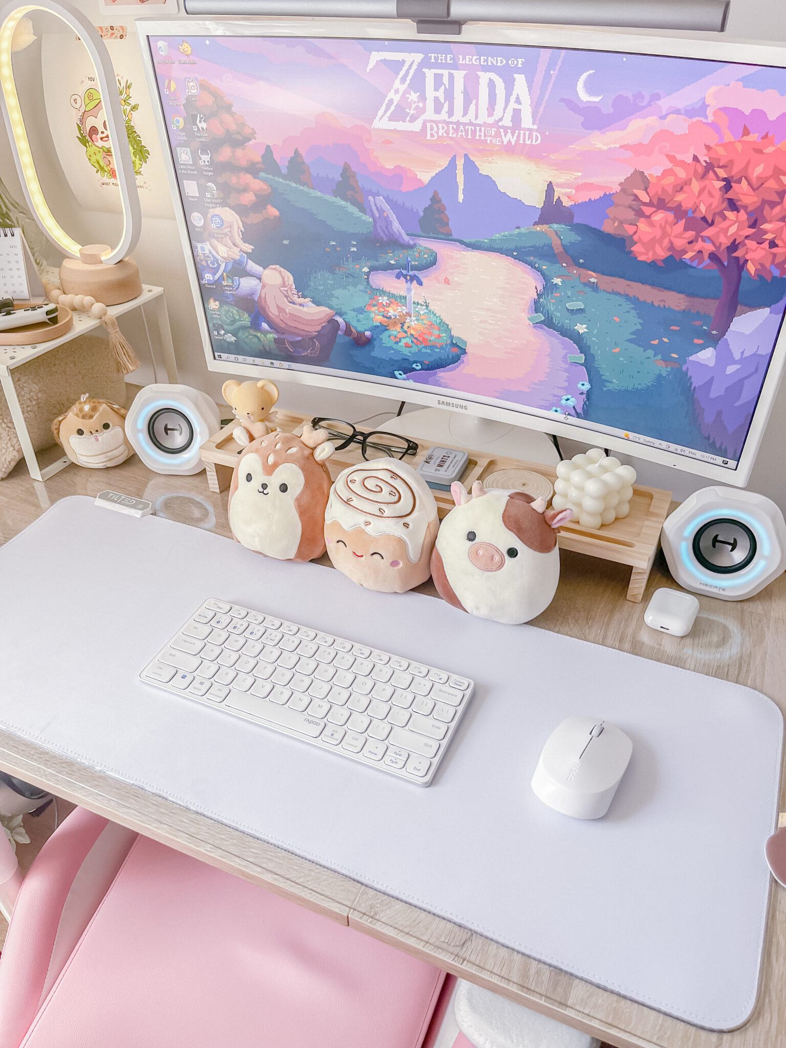 Bộ bàn phím chuột không dây Rapoo 9600M 3