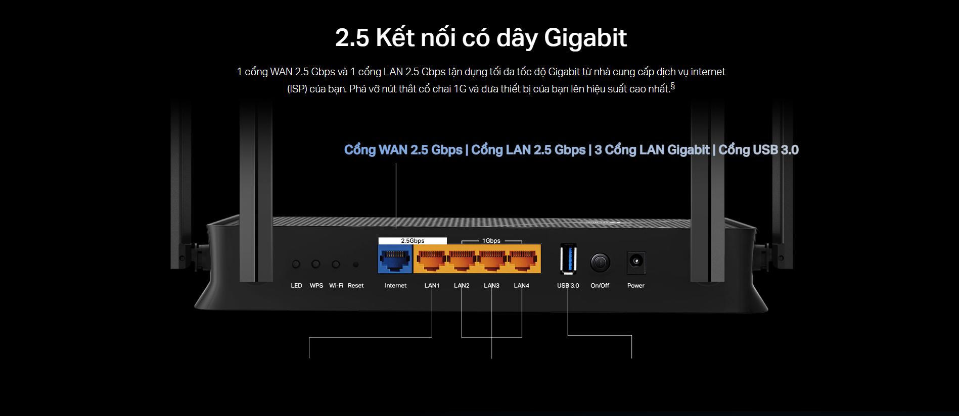 Bộ phát Wifi 7 TP-Link Archer BE230 BE 3600 Dual-Band (Wifi7/BE3600/EasyMesh)  4