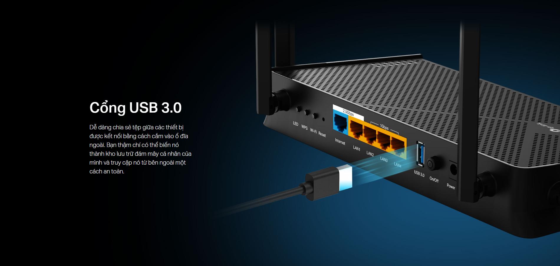 Bộ phát Wifi 7 TP-Link Archer BE230 BE 3600 Dual-Band (Wifi7/BE3600/EasyMesh)  5