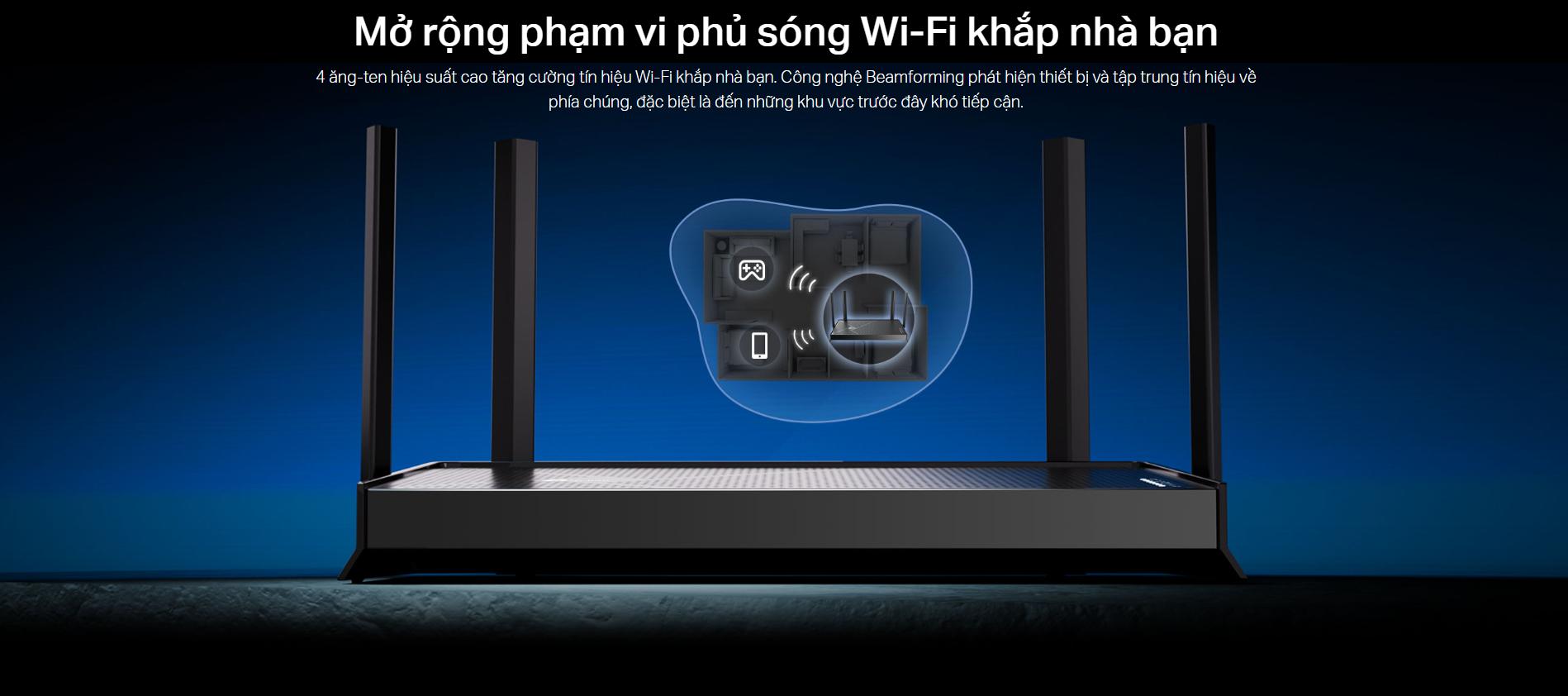 Bộ phát Wifi 7 TP-Link Archer BE230 BE 3600 Dual-Band (Wifi7/BE3600/EasyMesh)  6