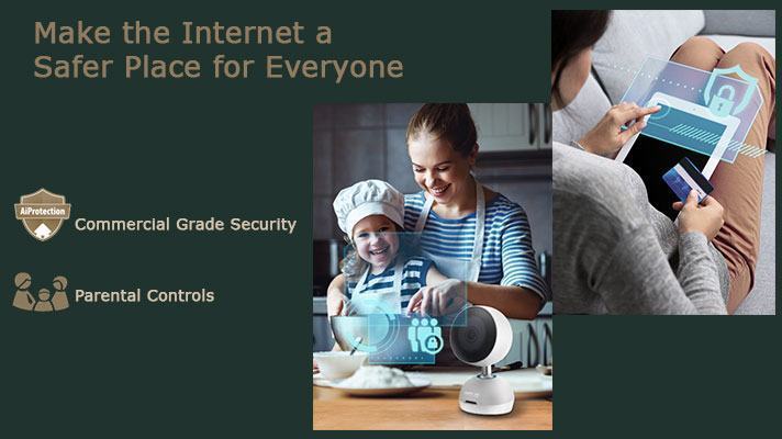 Bộ phát wifi mesh Asus XD4S (B-2-PK) chuẩn AX1800 3