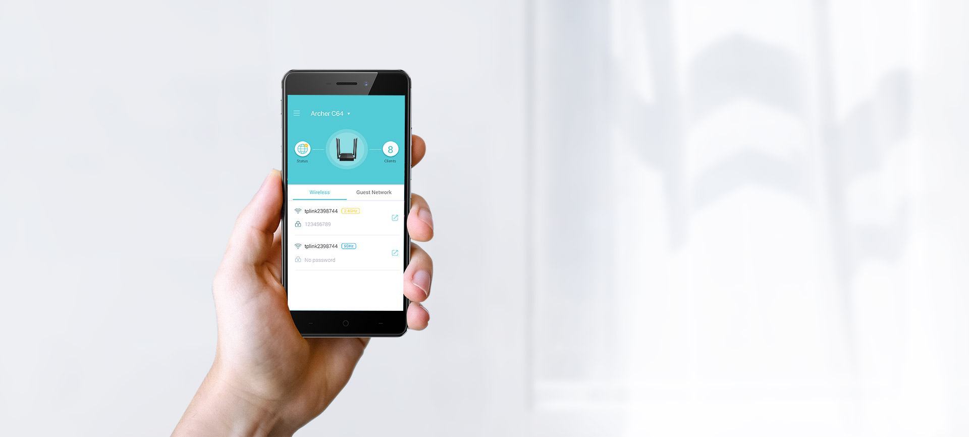 Bộ phát wifi TP-Link Acher C64  ảnh 5