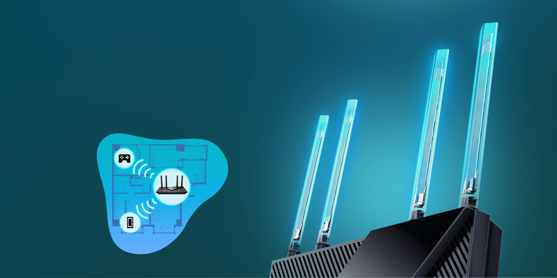 bo-phat-wifi-tp-link-archer-ax55-mo-ta4 Bộ phát wifi 6 TP-Link Archer AX55 Pro (AX3000- Cổng 2.5G) ảnh 3