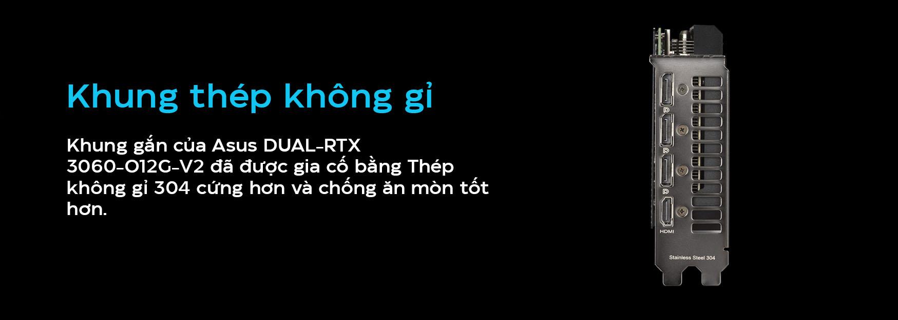 Card màn hình Asus DUAL-RTX 3060-O12G-V2