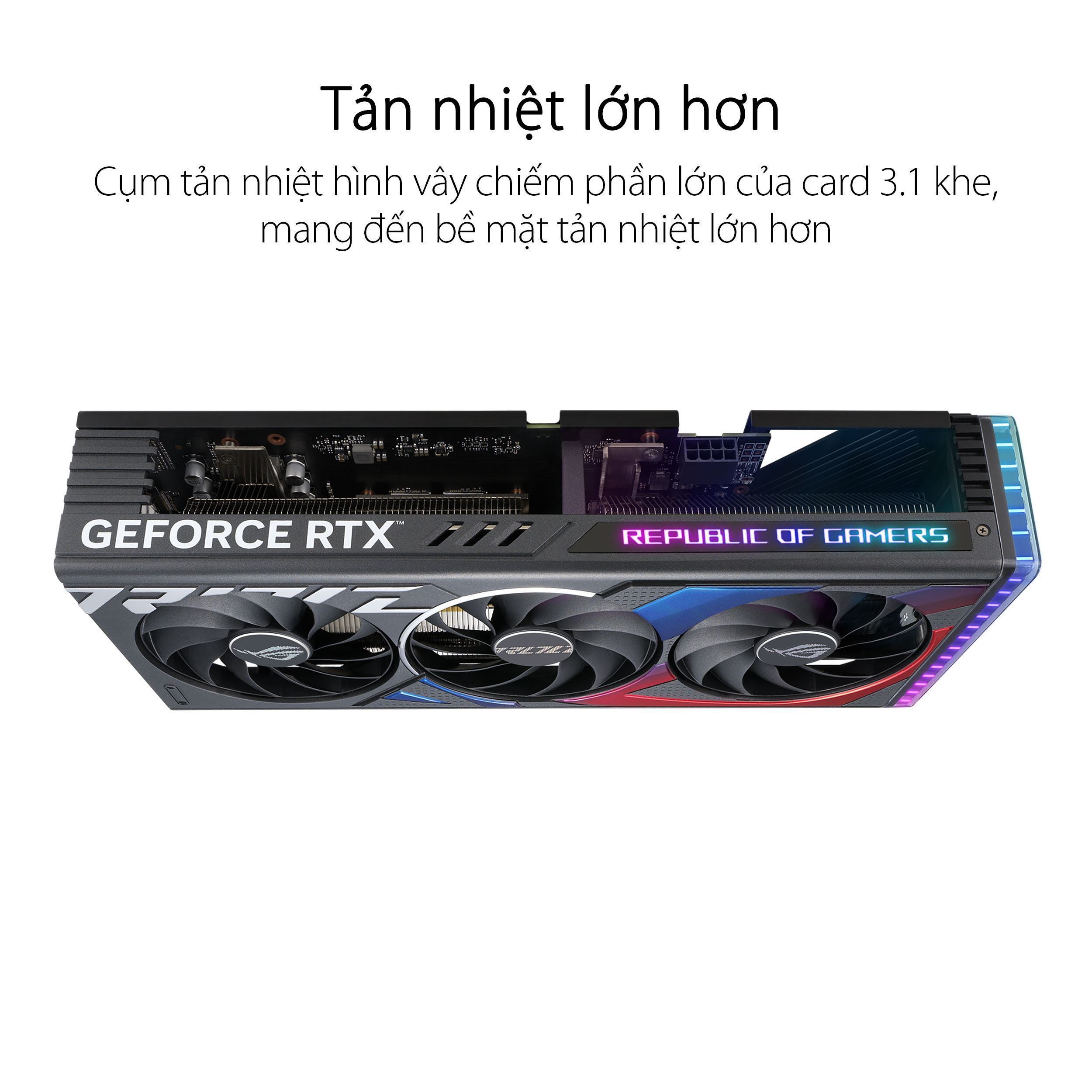Card màn hình Asus ROG STRIX RTX 4060-O8G-GAMING (