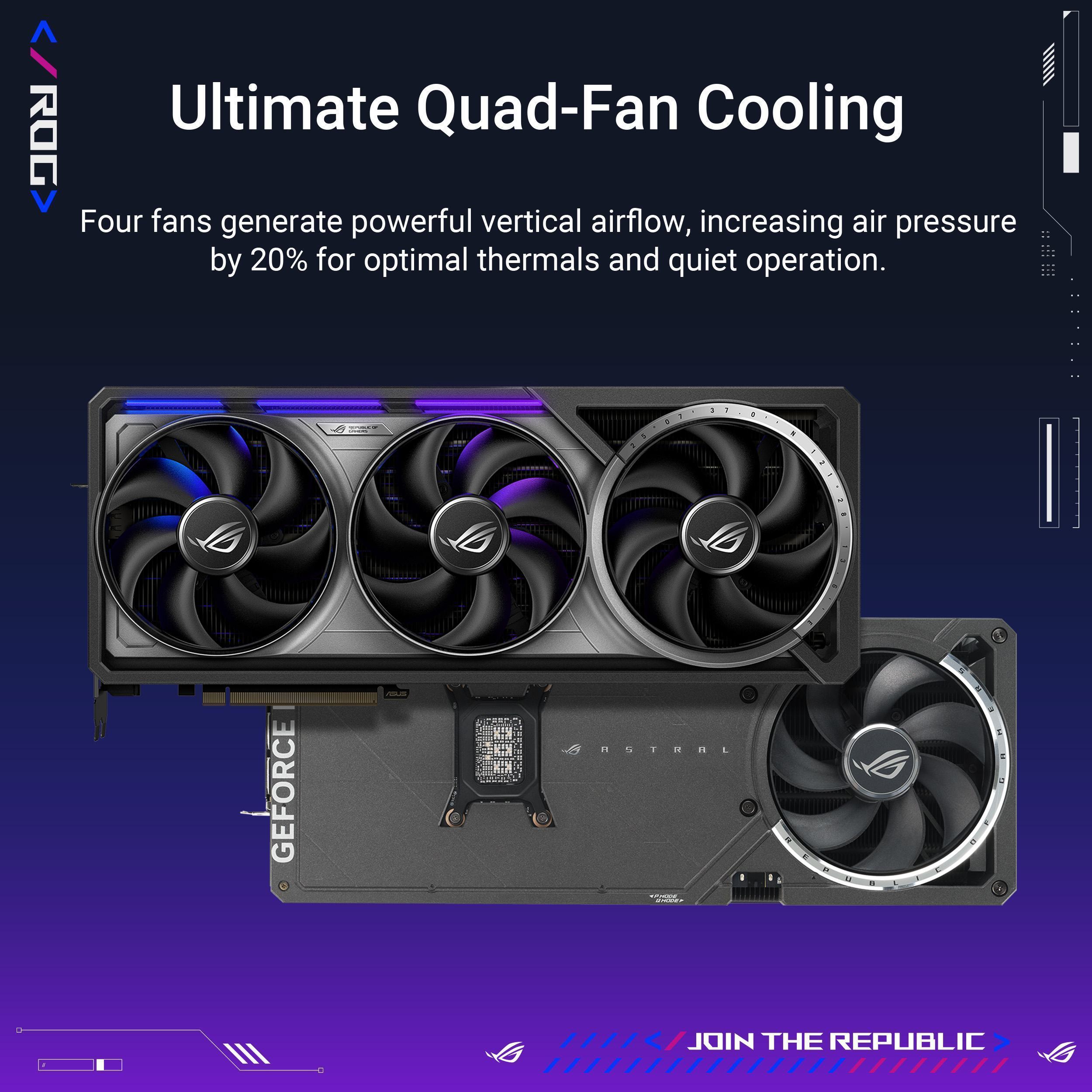 card man hinh asus rog astral rtx 5080 o16g gamingrog4 1