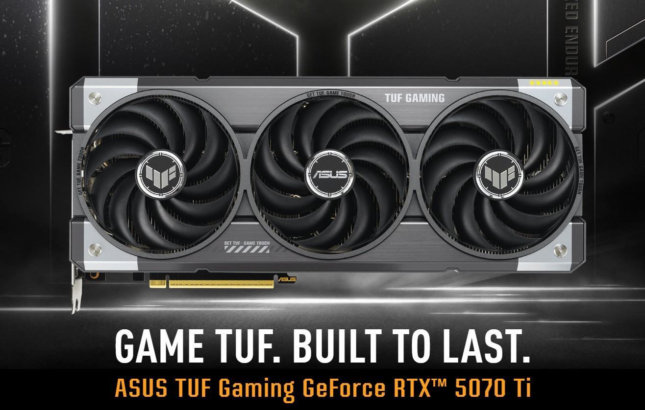 Card màn hình Asus TUF GAMING RTX 5070TI 16G GDDR7 OC