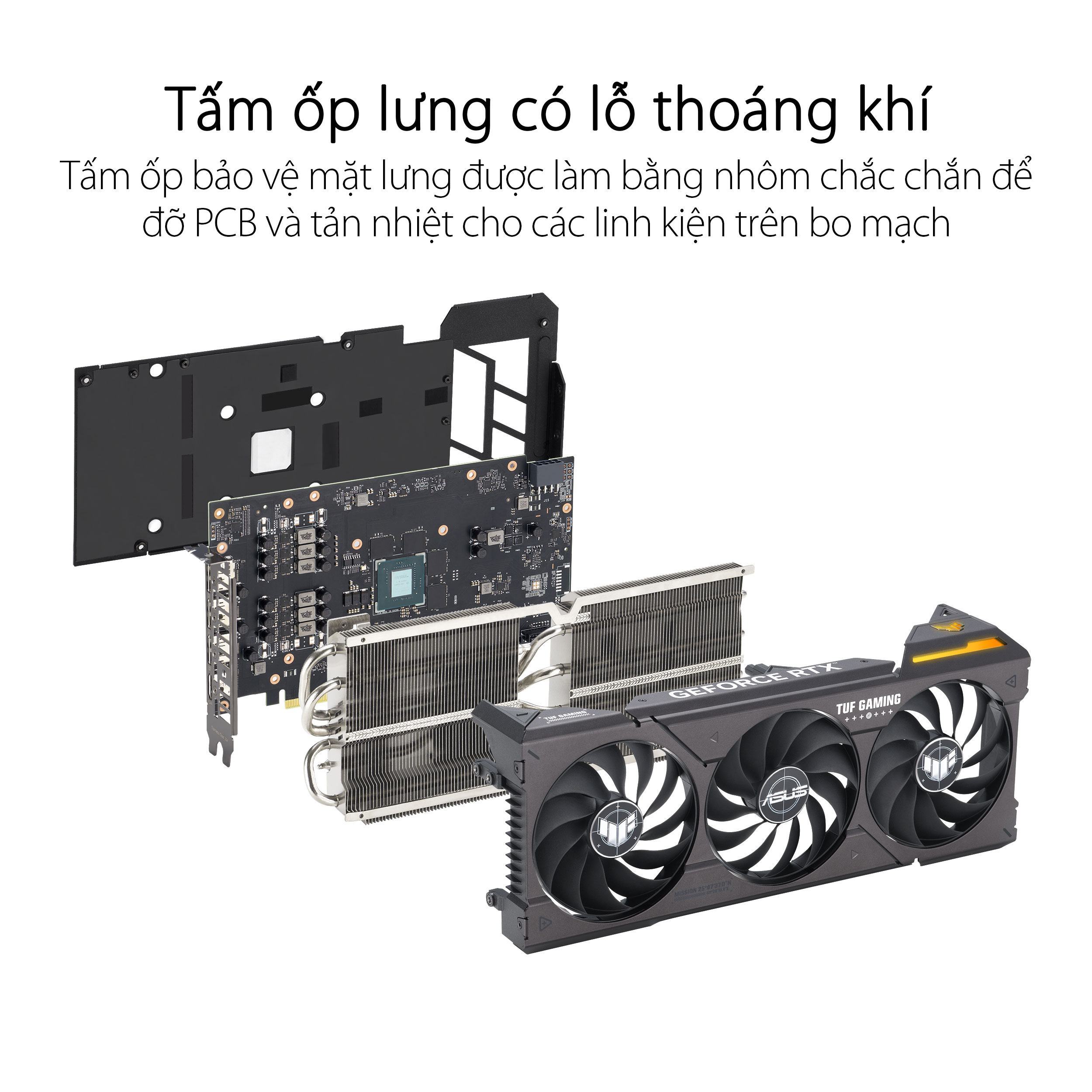 Card màn hình Asus TUF-RTX 4060 Ti-O8G-GAMING