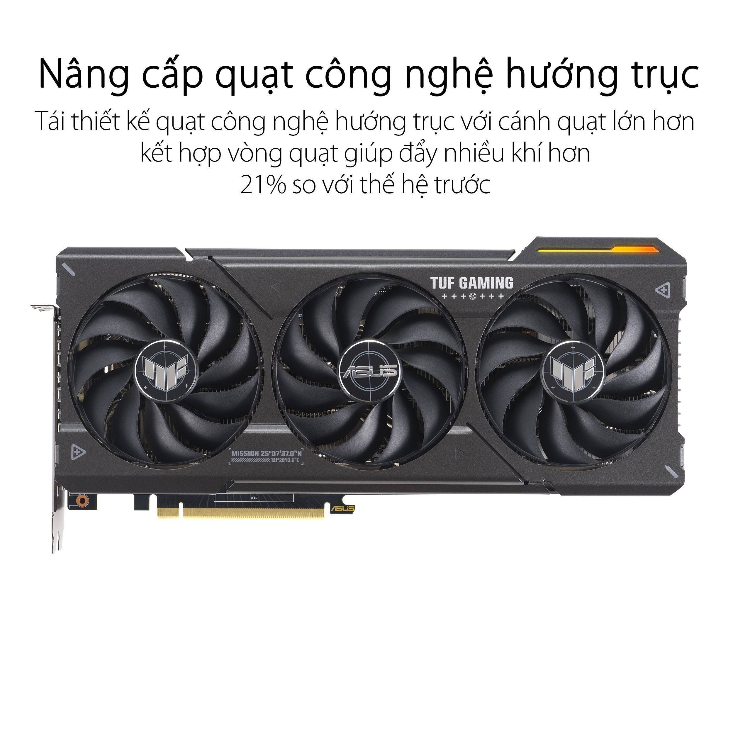 Card màn hình Asus TUF RTX 4070-O12G-GAMING GDDR6X
