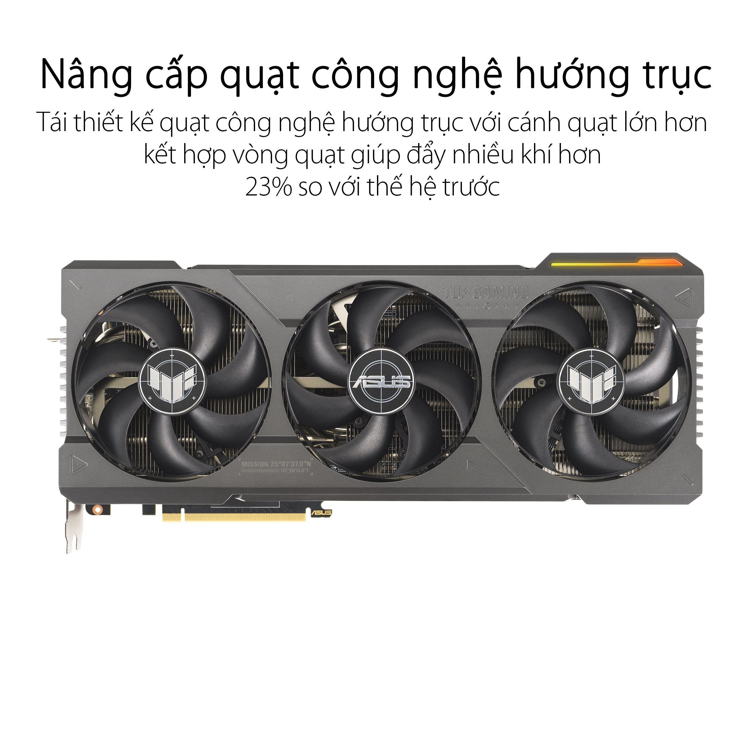 Card màn hình Asus TUF RTX 4080 SUPER-O16G-GAMING