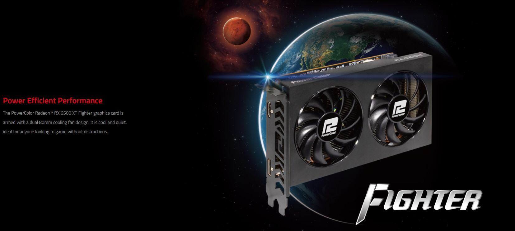 card man hinh colorful fighter radeon rx 6500 xt 4g