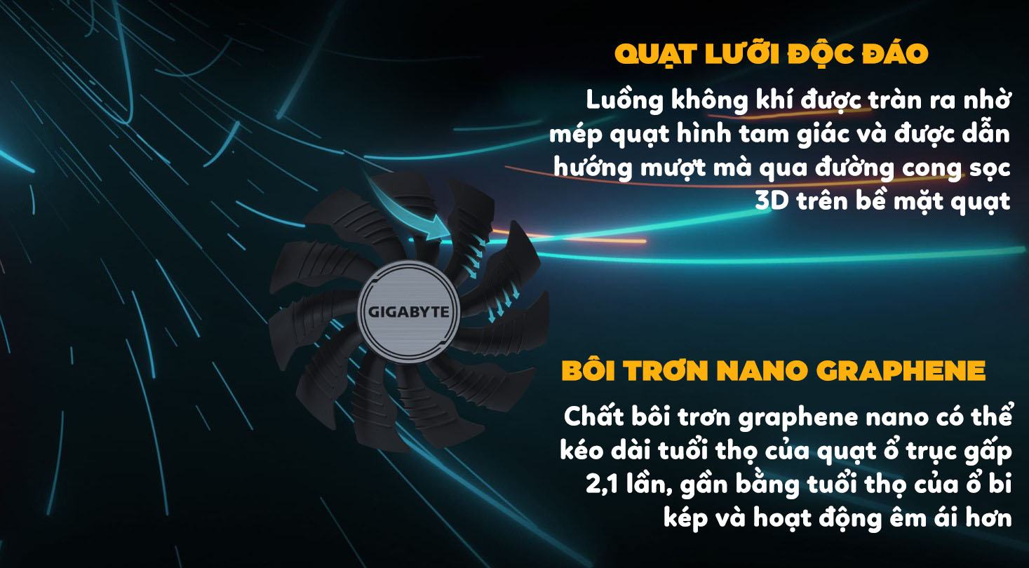 Card màn hình Gigabyte RTX 3070 Ti GAMING OC - 8GD