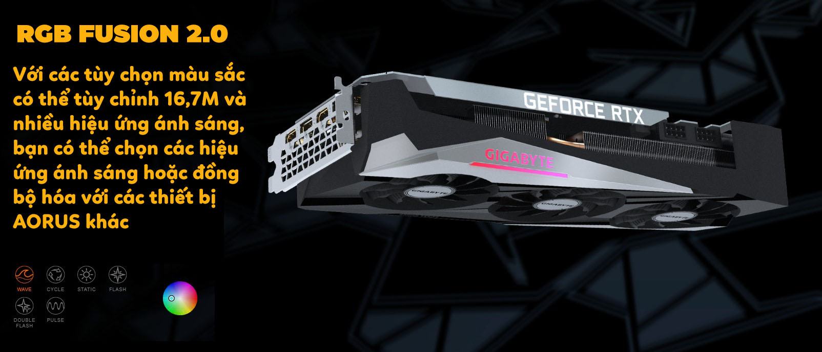 Card màn hình Gigabyte RTX 3070 Ti GAMING OC - 8GD