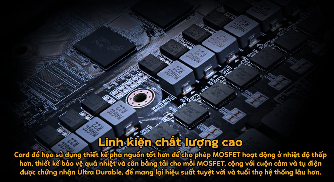 Card màn hình Gigabyte RTX 3070 Ti GAMING OC - 8GD (