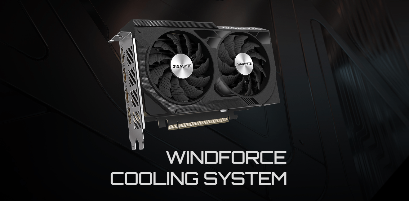 Card màn hình Gigabyte RTX 4060 WINDFORCE OC-8GD