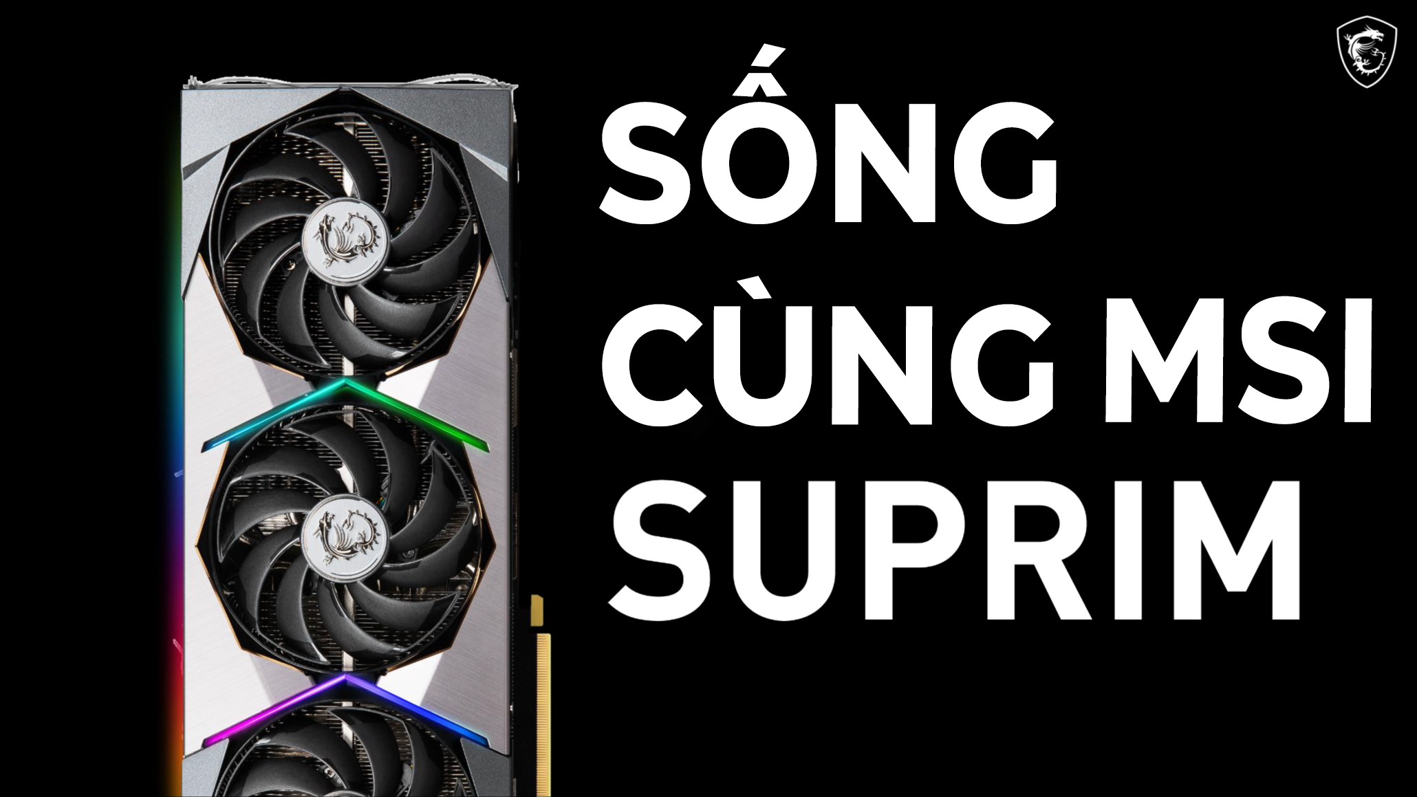 Card màn hình MSI RTX 3080 Ti SUPRIM X 12G