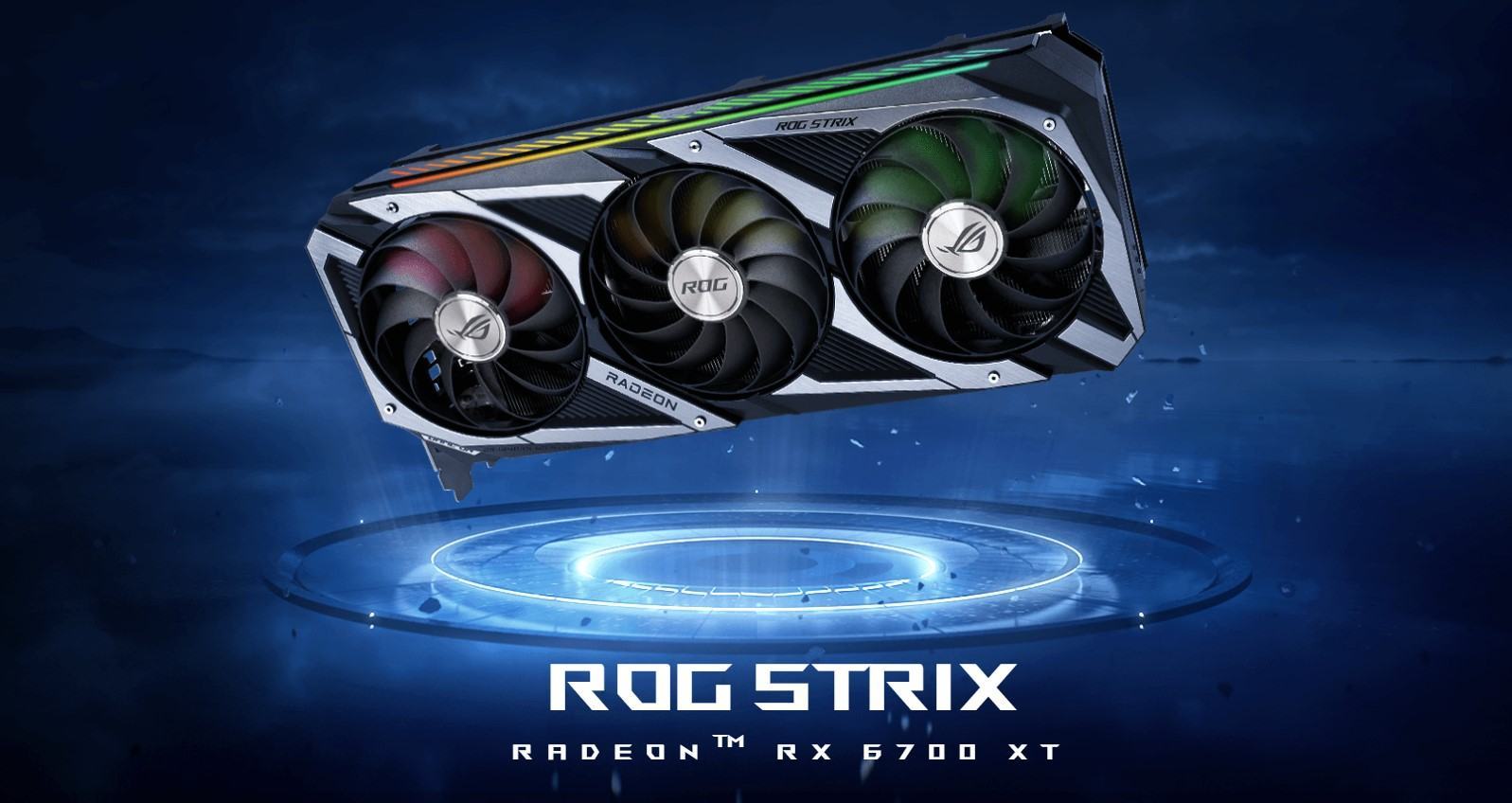 Card màn hình ASUS ROG STRIX RX 6700 XT-O12G-GAMING