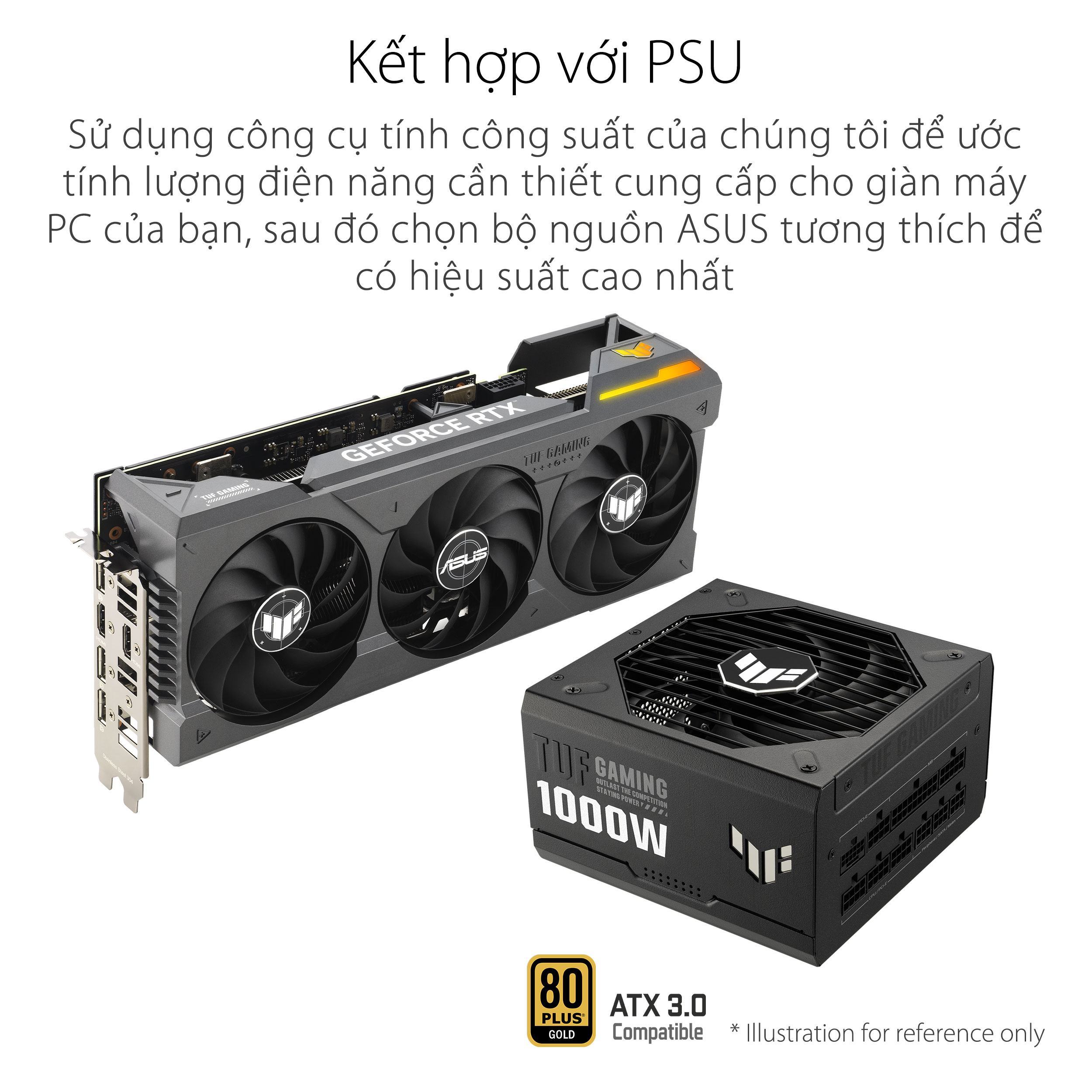 Card màn hình Asus TUF RTX 4080 SUPER-16G-GAMING