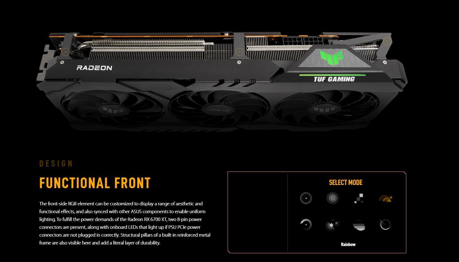 Card màn hình ASUS TUF RX 6700 XT