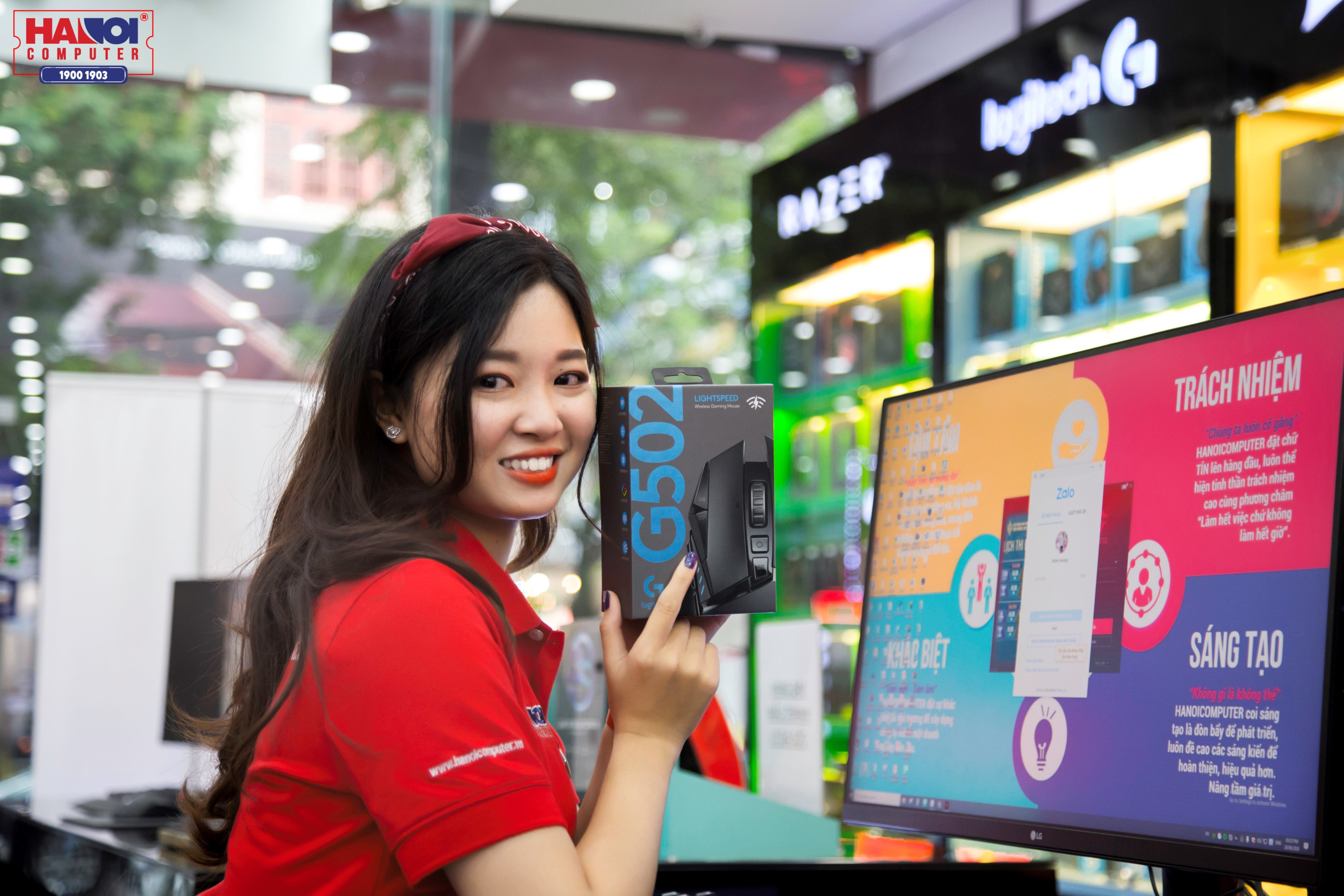 Chuột game Không dây Logitech G502 Hero Lightspeed (USB/RGB/Đen) 1