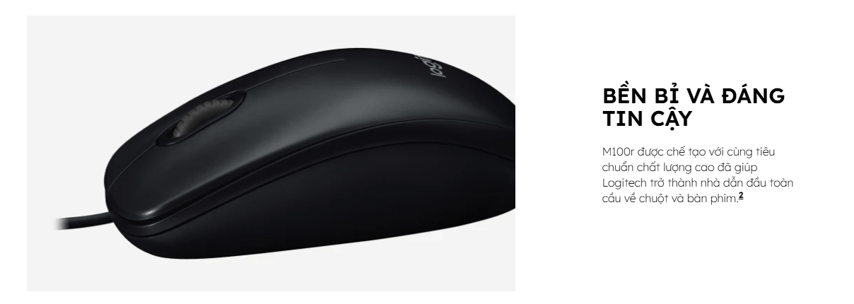 Chuột có dây Logitech M100R 4