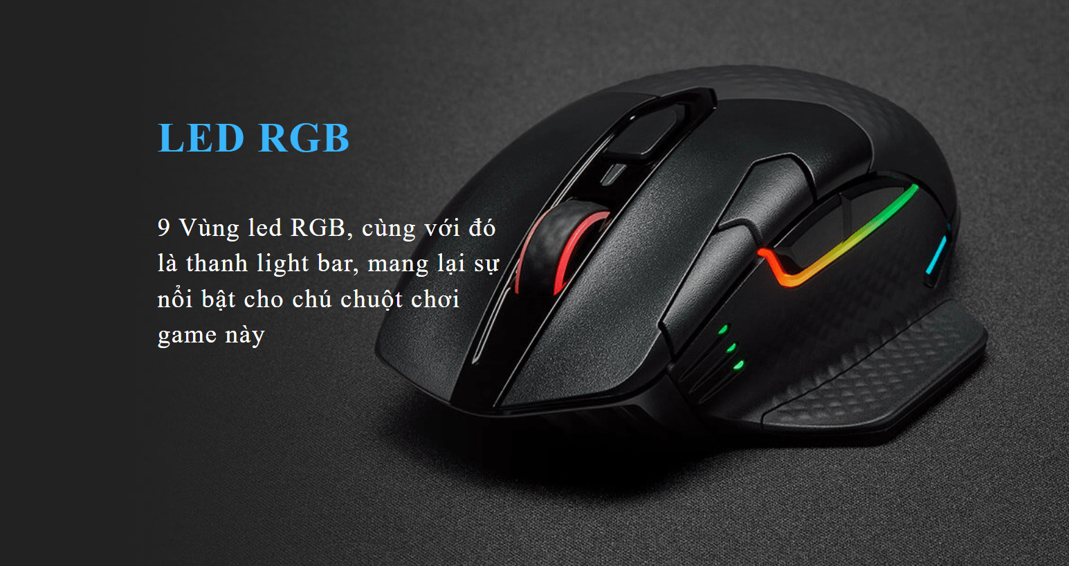 Chuột Corsair Dark Core RGB Pro (CH-9315411-AP) 7
