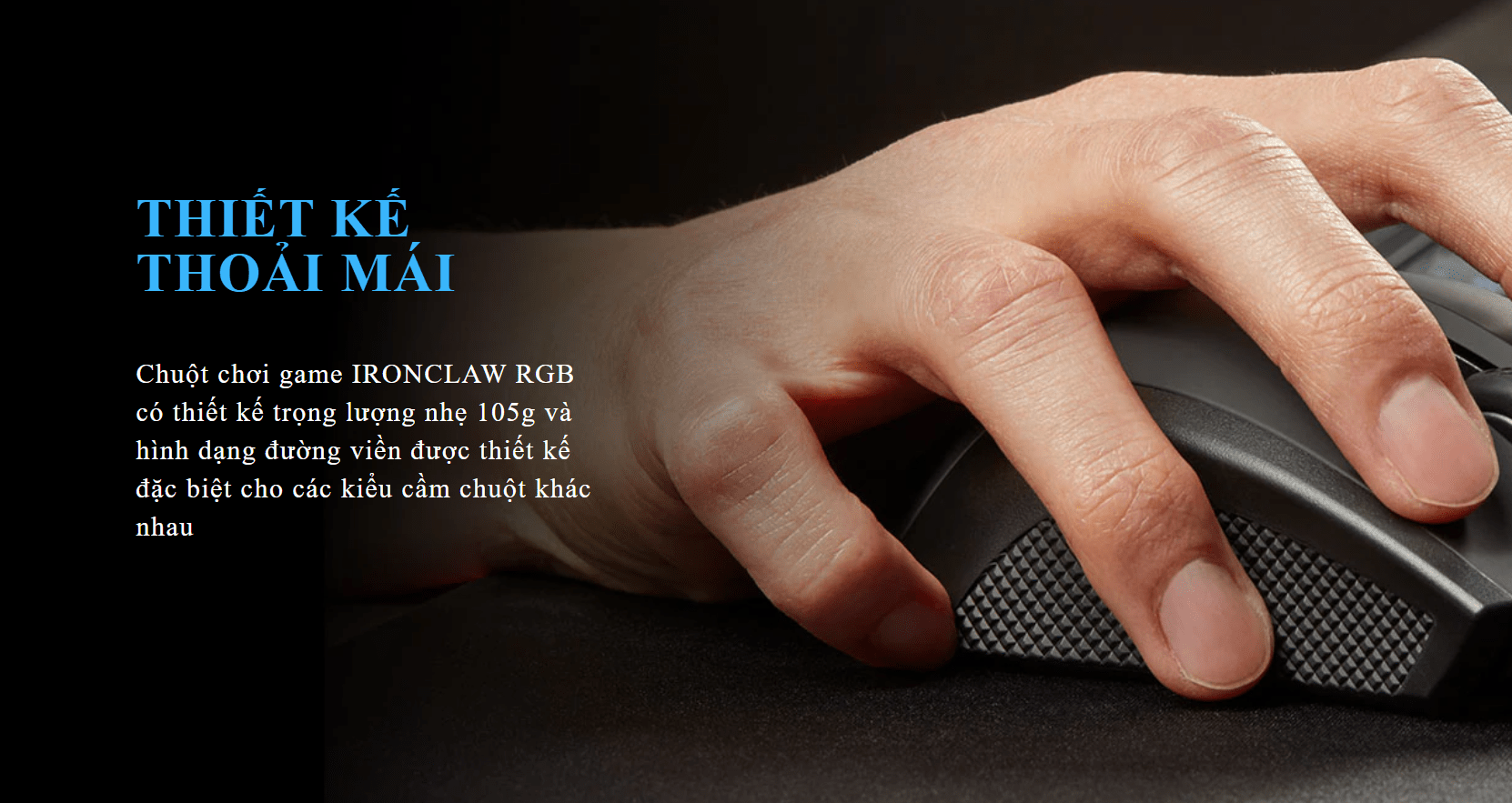 Chuột Corsair Iron claw RGB (CH-9307011-AP) 2