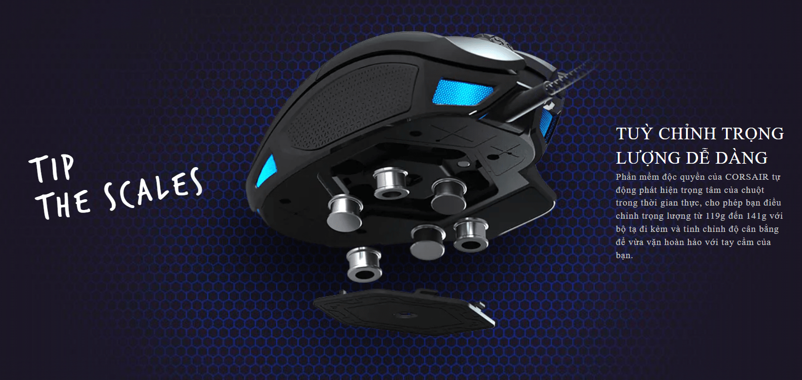 Chuột Corsair Nightsword RGB (CH-9306011-AP) 2