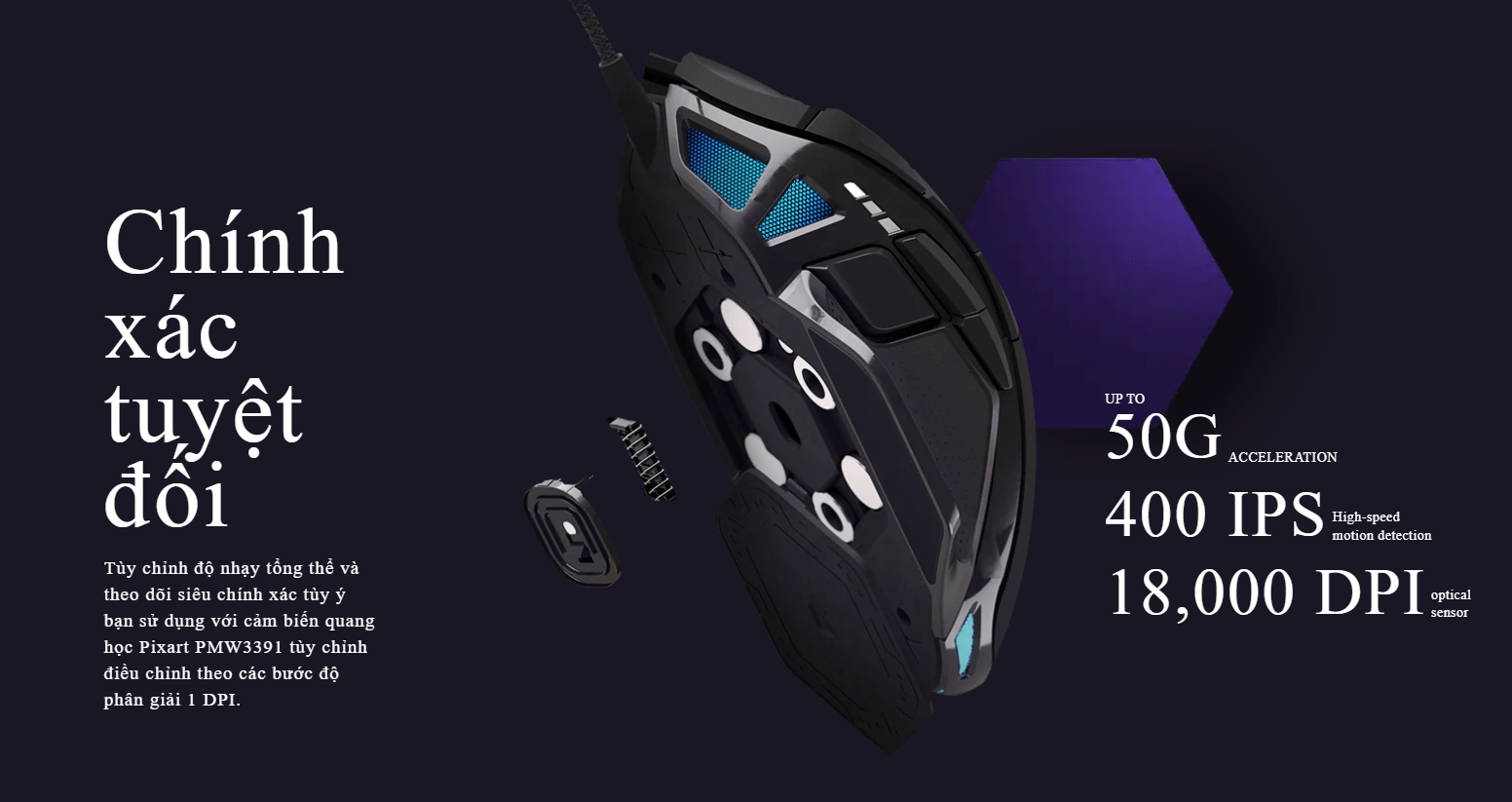 Chuột Corsair Nightsword RGB (CH-9306011-AP) 4