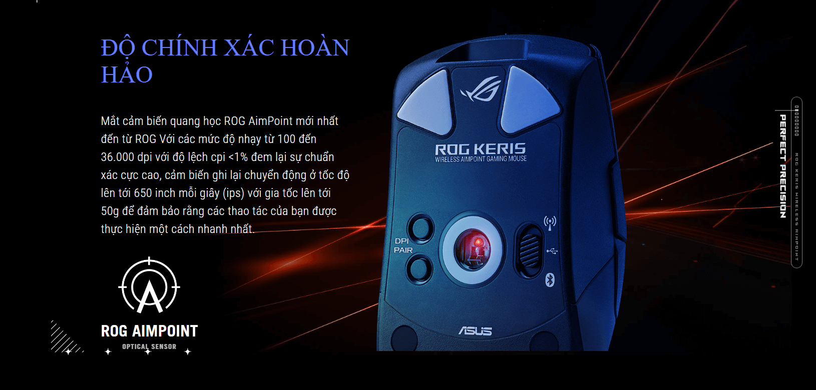 Asus ROG Keris Wireless Aimpoint 2