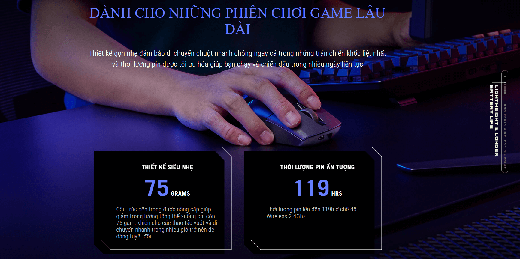 Asus ROG Keris Wireless Aimpoint 4