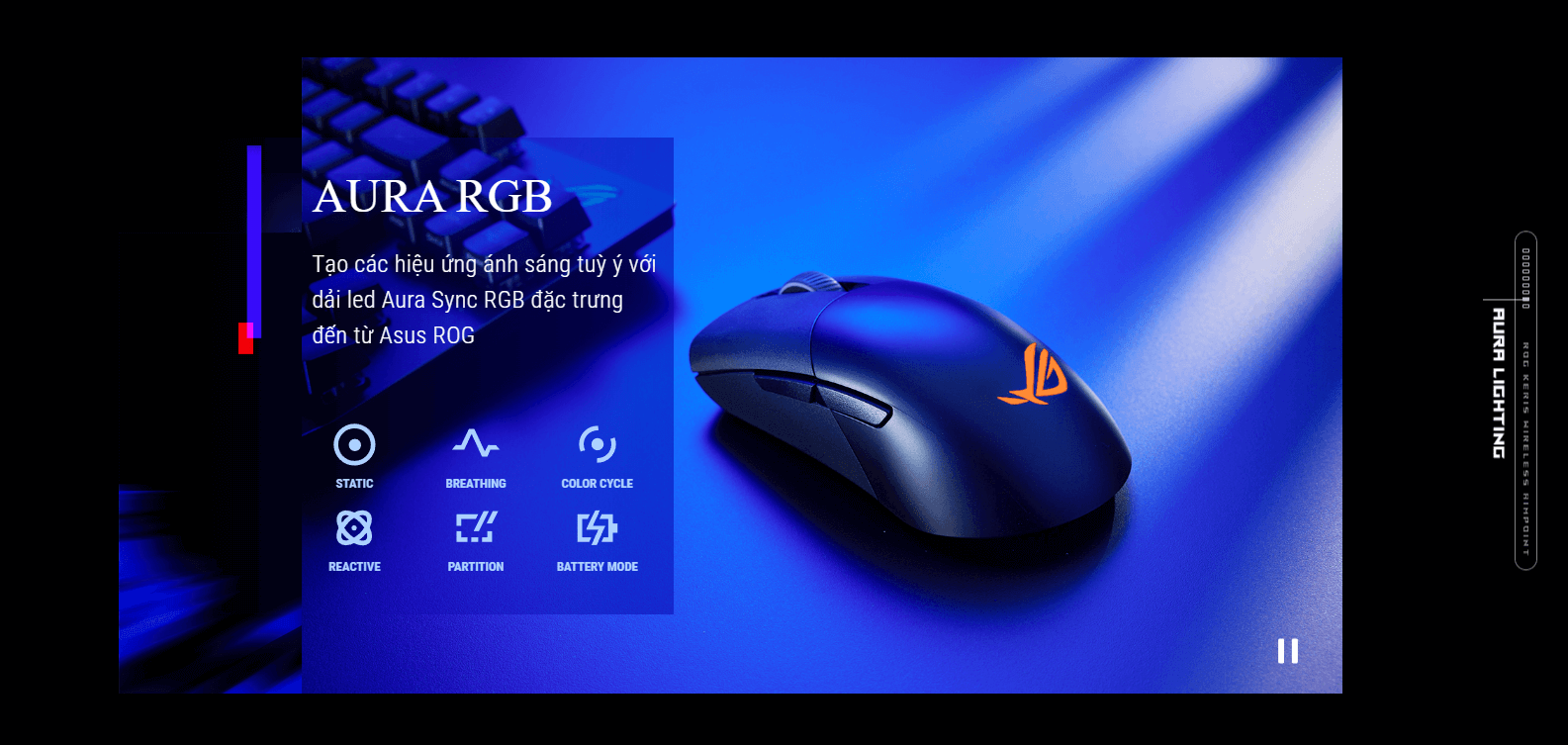 Asus ROG Keris Wireless Aimpoint 8