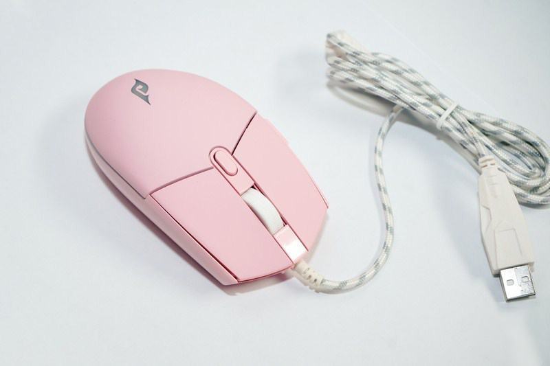 Chuột game Edra EM6102 hồng (USB) 2