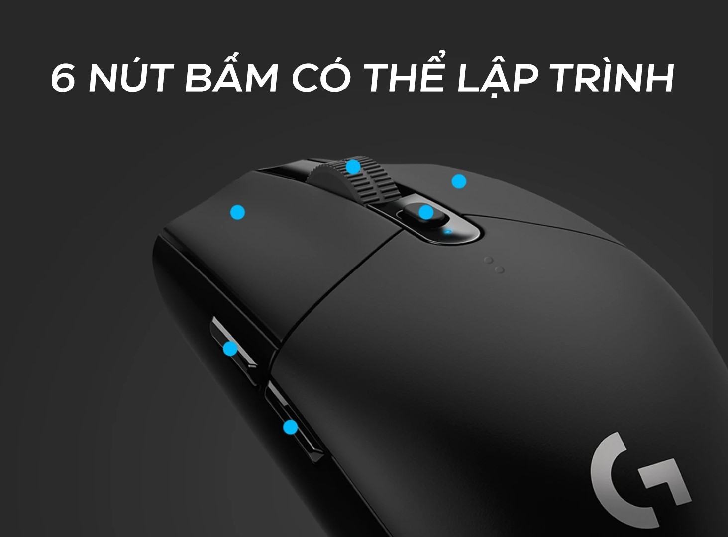 chuot-game-khong-day-logitech-g304-trang-usb-6 Chuột game không dây Logitech G304 Trắng (USB)