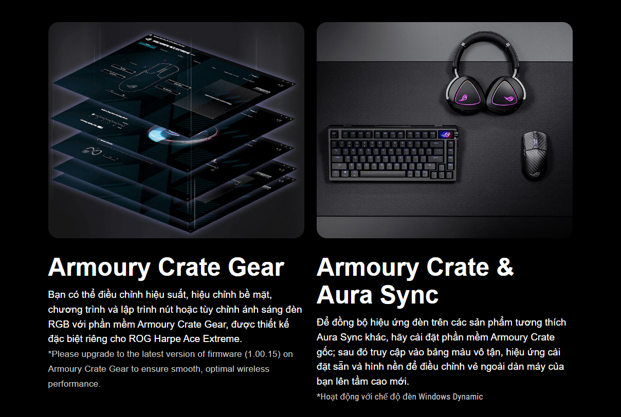 Chuột gaming ASUS ROG Harpe Ace Extreme 14